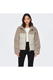 ONLY Onlwanja Fur Puffer Mıx Jacket Cc Otw Kadın Mont - 15292945