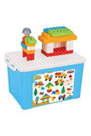 ZıpZıpBox Midi Bloklar 162 Parça 03598-P Eğitici Oyuncak Çocuk