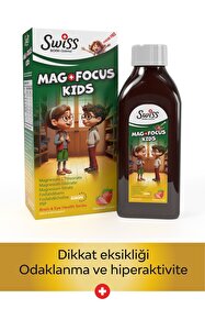 Bork Swiss Natural Mag Focus Kids Şurup 150 ml Magnezyum L
