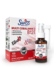 Bork Swiss Natural Swiss Bork Methyl Cobalamin B12 Sprey 20 ml