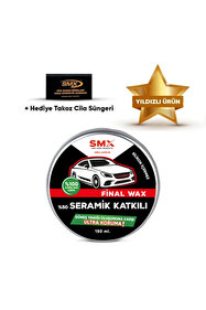 SMX Final Wax 150 ML + Hediye Takoz Cila Süngeri - Fiyatı, Yorumları