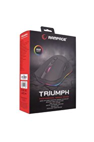 Rampage Smx-r65 Trıumph Rgb Işıklı 12400 Dpı Gaming Oyuncu Mouse
