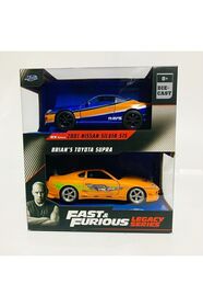 Jada Fast&Furious Legacy Series Toyota Supra&Nissan Silvia S15