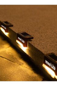 Hero Led Hl-5175 4 Adet Solar Güneş Enerjili Şarj Edilen Köşebent