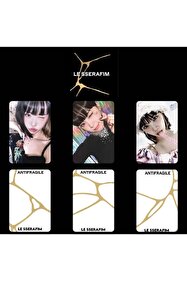 Kpop Dünyasi Le Sserafım Yunjin '' Antifragile '' Album Kart Seti