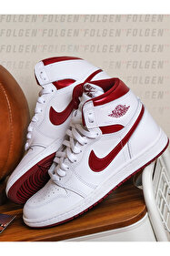 Nike Jordan Air Jordan 1 High 85 Metallic Burgundy Leather Sneaker