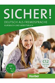 Hueber Yayınları Sicher! aktuell B2 Kursbuch / Arbeitsbuch mit