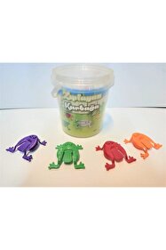 ERBAY PLASTİK Oyuncak Nostaljik Zıp Zıp Kurbağa Kovalı Zıplayan 16