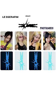 Kpop Dünyasi LE SSERAFIM Chaewon '' Crazy '' Photocards Set