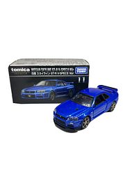 トミカ NISSAN SKYLINE GT-R V-spec II 1/62 1/62 Tomica Premium Nissan GT-R V-SPEC II Nur (blue) - YouTube
