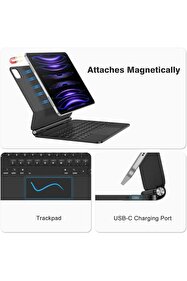 Fogy Ipad 10.nesil /ipad 11.nesil A16 2022/2025 Uyumlu Magic