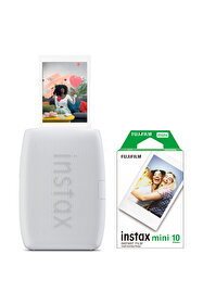 Fujifilm Instax mini Link 3 Yeşil Akıllı Telefon Yazıcısı ve 10'lu