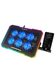 Rampage S48 Freez Rgb 6 Fan Telefon Tutuculu 15.6 Inç Notebook