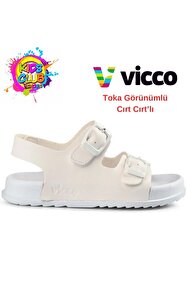 Vicco Miyu II Hafif Anatomik Bantlı Baskılı Kız Çocuk Fuşya