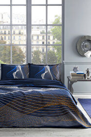 Beddinghouse Dekbedovertrek Jorren Blue Grey