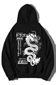 BRZ COLLECTION Unisex Oversize The Dark Side of Japan Hoodie