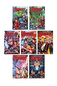 Genel Markalar Marvel Action Avengers 5'li Çizgi Roman Seti
