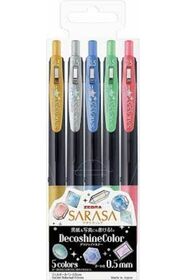 Zebra Sarasa Clip Jel Kalem 5l Set - Deco Shine - Fiyatı, Yorumları