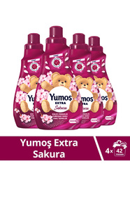 Yumoş Extra Konsantre Çamaşır Yumuşatıcı Sakura1440 ml 60 Yıkama