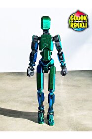 Suelo Butik Titan 13 Premium Çift Renk Yeşil Mavi Tüm Eklemleri