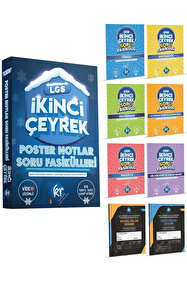KR Akademi Yayınları LGS Üçüncü Çeyrek Poster Notlar Soru