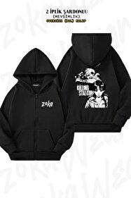 トップス WARNING print hoodie S ZOKAWEAR Unisex Stray kids skzoo Baskılı Oversize Sırt Baskılı