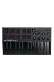 AKAI MPKMINI 4 Siyah Müzik Prodüksiyonu 25 Mini Tuş MIDI Klavye