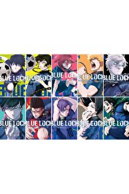 Komik Şeyler Blue Lock Cilt 1-2-3-4-5-6-7-8-9-10 Manga Seti (10