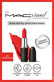 Mac M·A·CXIMAL Silky Matte Lipstick Nemlendirme Etkili Yoğun Renk