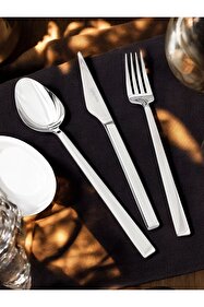 kybele 84 Parça 12 Kişilik 304 Kalite Çatal Kaşık Bıçak Takımı