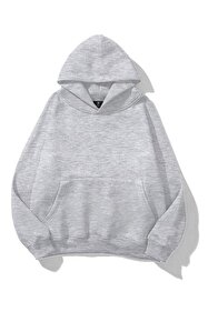 Trendiz Unisex Juicy Sweatshirt Gri melanj - Fiyatı, Yorumları