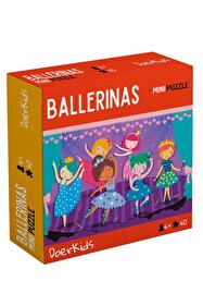 DoerKids Bale Gösterisi Sanatsal Mini Puzzle| 3-7 Yaş - 40 Parça