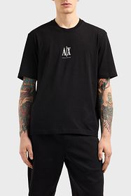 Armani Exchange Pamuklu Regular Fit Bisiklet Yaka T Shirt