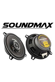 Soundmax Sx-cx520 13 Cm Coaxial Çifti 340w-170w Hoparlör Takımı