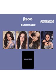 Kpop Dünyasi Blackpınk Jisoo '' The Album '' Albüm Kart Seti