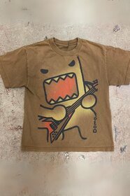 Karakedi Domo Kun Gruitarist Characters Unisex Tshirt - Fiyatı