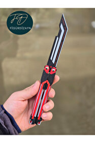 FigürDizayn Rgx 11z Pro 2 Kelebek- Valorant Kelebek Kırmızı
