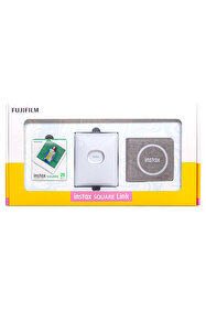 Fujifilm Instax Square Link Beyaz Akıllı Telefon Yazıcısı Bundle