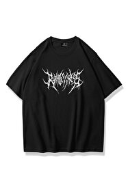 Kendim Seçtim Oversize T-shirt Gotik Kandyland Logo Candy Gothic
