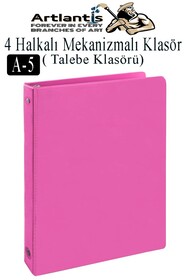 Artlantis 2 Halkalı Klasör 1 Adet A5 PVC Öğrenci ve Ofis Tipi