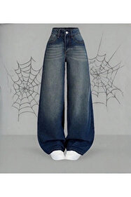 EDVESS Y2K RECYCLED BAGGY BLACK JEAN PANTOLON - Fiyatı, Yorumları
