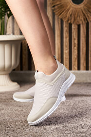 Awidox Rahat, Hafif, Ortopedik, Yazlık, Bağcıksız, Fileli Sneaker