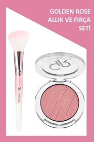 Golden Rose Devobis Angled Blush Brush - Açılı Allık Fırçası ve