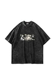 ZOKAWEAR Unisex Oversize Kalıp Touhou Project Welcome Hell Tasarım