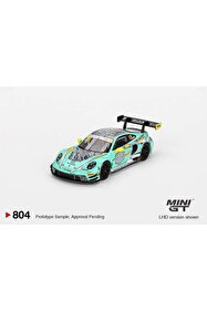mini gt MGT00804 1/64 Porsche 911 GT3 R HubAuto Racing 2023 FIA GT