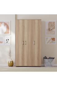 【Tamori】 Adore Mobilya Trendline 3 Kapaklı Gardırop - Tori 103x187x51 cm