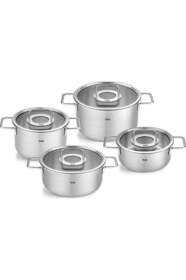 Fissler Pure Coll. Çelik Tencere Seti 8 Prç Cam Kp - Fiyatı, Yorumları