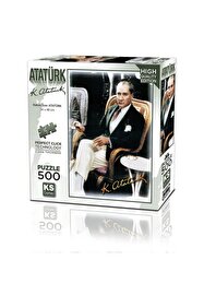 Ks Games Kahve İçen Atatürk 500 Parça Puzzle - Fiyatı, Yorumları