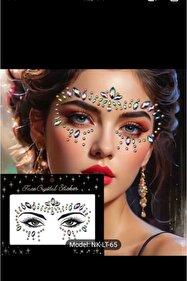 ROWENAROSE Vintage Yuvarlak Model 100 Adet Işıltılı Yüz Ve Vücut