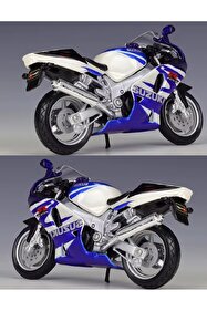 LRS STORE Kawasaki ZX-12R Metal Model Motosiklet 7,5 cm Özel